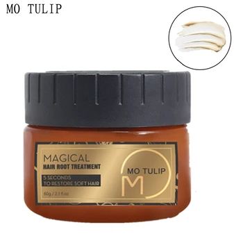 

MO TULIP 60ml Magical Treatment Mask 5 Seconds Repairs Damage Restore Hair Soft Hair Keratin Hair & Scalp Treatment Dropship