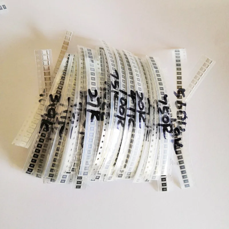 1812 SMD резистор 30 значений резистора Комплект 1R~ 1,5 м Ассорти Комплект