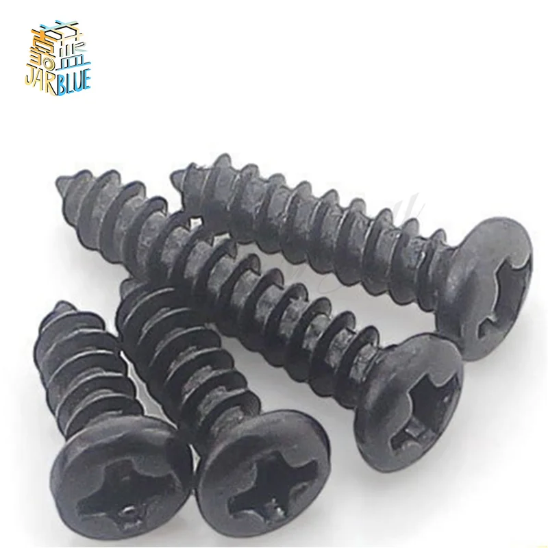 M1 M1.2 M1.4 M1.7 M2 M2.3 M2.6 M3 PA Phillips Micro Laptop Screws Pan Head Self-tapping Electronic Small Wood Screws 100Pcs laptop screw kit self tapping screw kit self tapping screw tapping screws cross phillips screw computer screw kit phillips pan head screw phillips head screw electronic repair screws cross round pan head screw cross round head screw