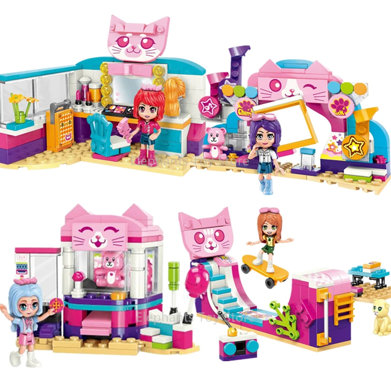 Развивающие игрушки серии Friends кошка кукла Meow Meng музыка фестиваль вечерние