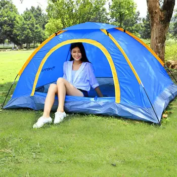 

1-2 Persons Tent Windproof UV Resistant Waterproof Outdoor Camping Tent with Storage Bag for Travel Hiking Camping