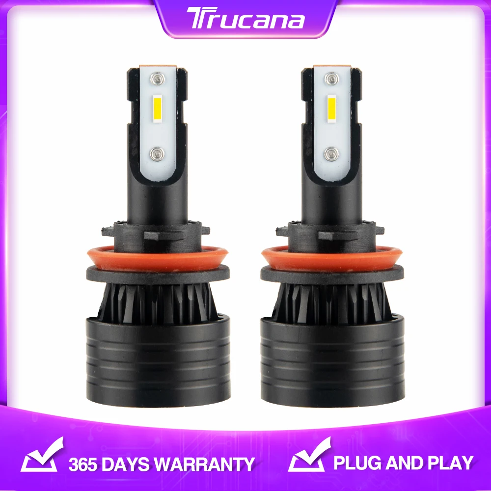 2 Bombillas LED Antiniebla HB4 9006 - 6000K Frío, 3030 SMD, 2400LM, Plug & Play, Ideal Para Luces Diurnas O Antiniebla