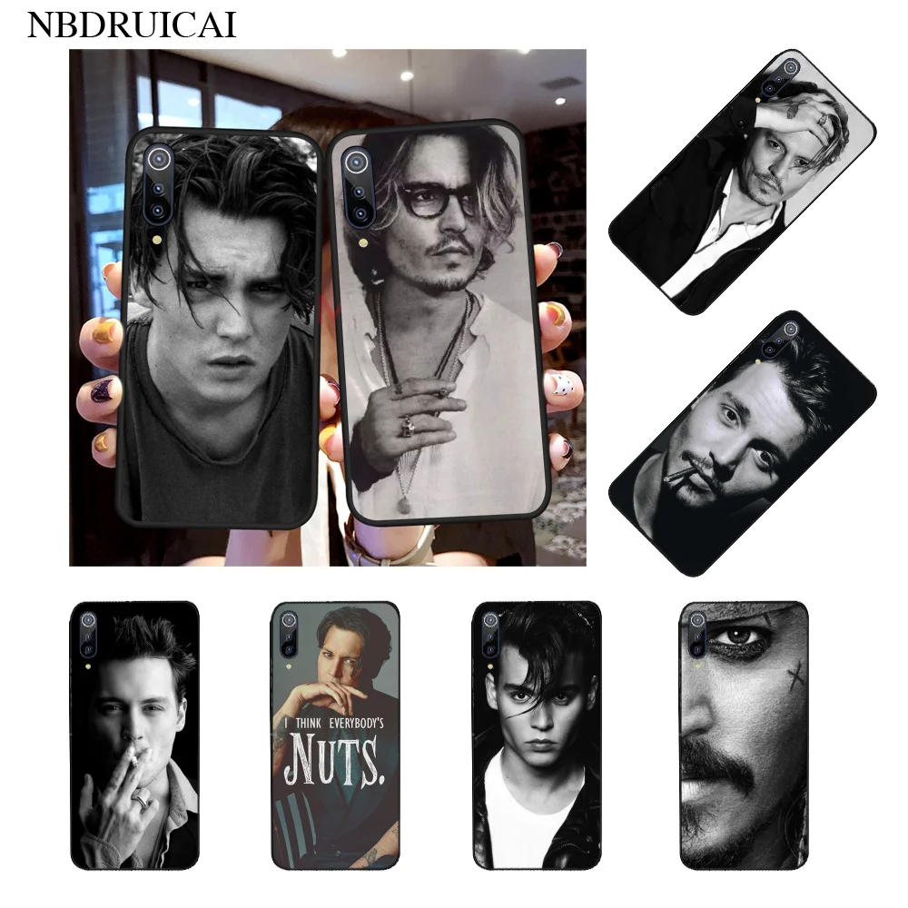 Высококачественный чехол для телефона NBDRUICAI с изображением Джонни Depp Xiaomi 8 9 se 5X