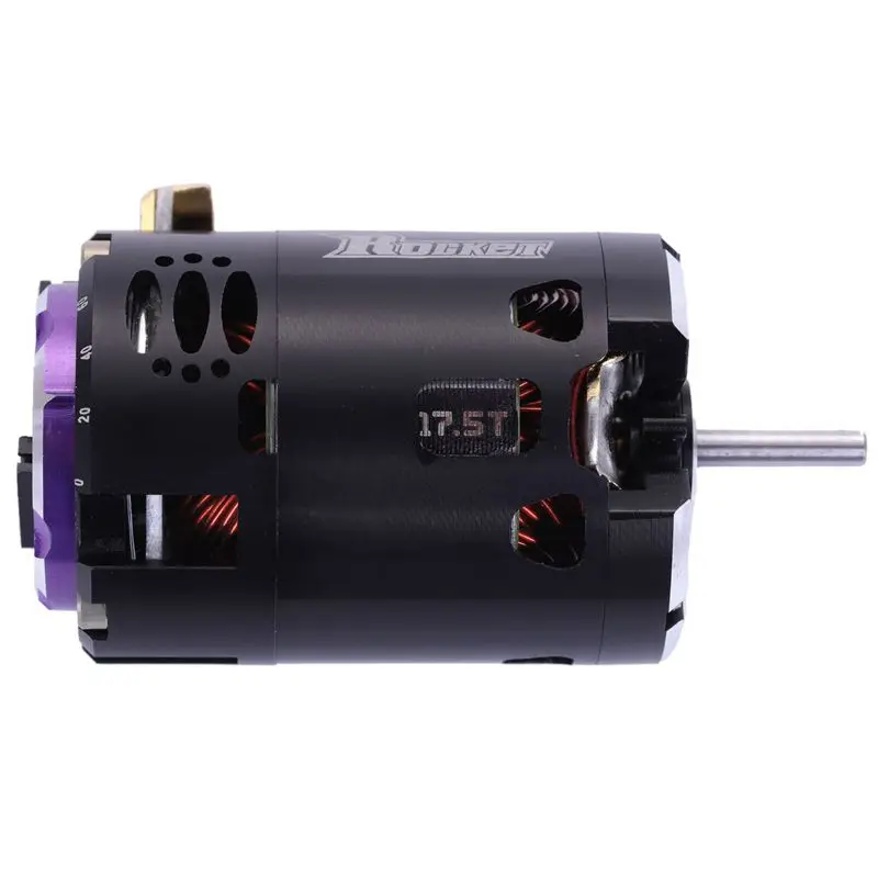 

Hot SURPASS HOBBY V3 540 17.5T Sensored SPEC RC Brushless Motor for 1/10 RC Racing Car Truck RC Car Parts Accessories Purple bla