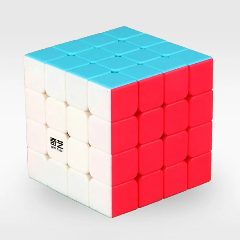 ZXZ Qiyi Qiyuan S 4x4x4 3x3x3 волшебный куб головоломка 4x4 скоростной куб без наклеек игрушки - Цвет: 4x4x4Stickerless