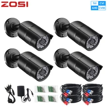 Best Price ZOSI 960H Analog CVBS CCTV Len Camera Module 1080P IR Cut Nightvision Video Waterproof Bullet Surveillance Camera for DVR Kiit