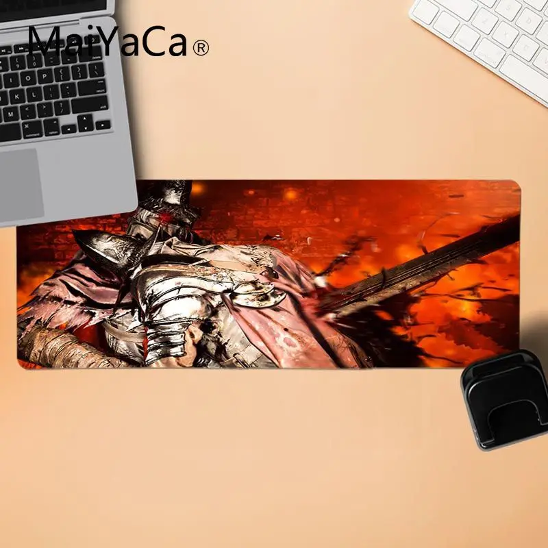 MaiYaCa Подарочный коврик для мальчика, офисные мыши Dark Souls, геймерский мягкий коврик для мыши, геймерские скоростные мыши, розничная, маленький резиновый коврик для мыши
