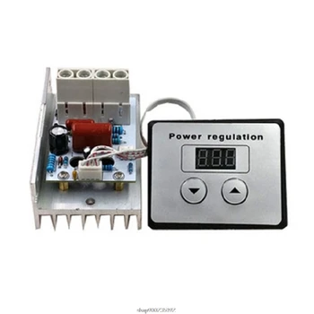 

SCR Voltage Regulator AC 220V 10000W Electric Motor Speed Control Dimmer Thermostat Module Electronic Assortment Kit O07 20