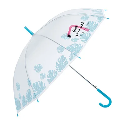 Umbrella 1 Милый Банни прозрачный зонтик дети женщина зонтик корпорация лезвие бегунок кастет латунь Kokeshi Schirm Cancan Olycat 50KO074 - Цвет: Umbrella 1
