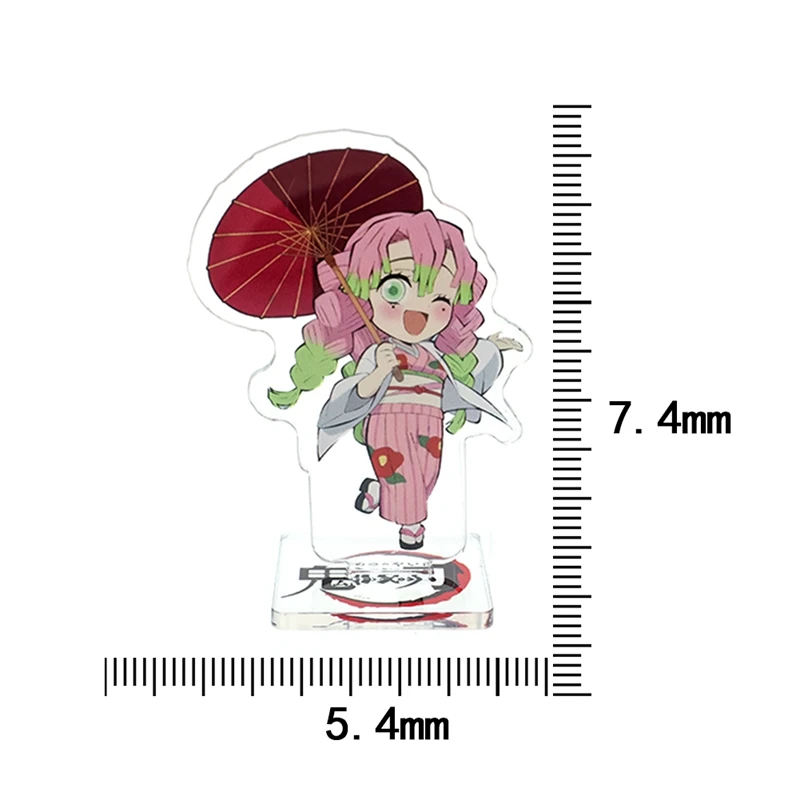 

Models Figures Plate Holder Stand Anime Demon Slayer Kimetsu no Yaiba Acrylic Desk Stand Figures Model Plate Decor Gift