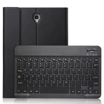 

For Samsung Tab S4 10.5 Inch Smart Bluetooth Keyboard + Flip Stand Case Cover Compatible With Huawei MediaPad Thin Foldable