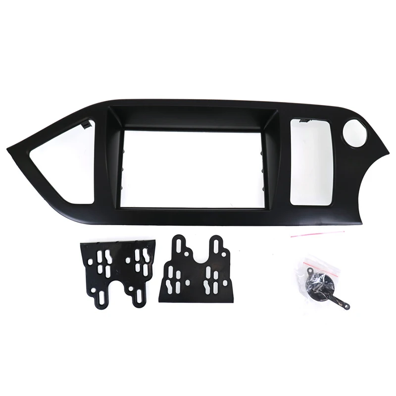 

Double Din Car Radio Fascia for Kia Picanto (TA)/ Morning Stereo Dash Kit Fit Installation Trim Facia Face Plate Panel DVD Frame