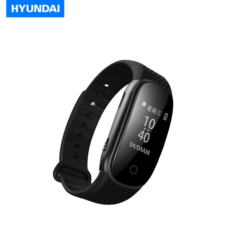 Gravador de Voz Hyundai Inteligente Esportes Pulseira Mini Digital Pedômetro Estudantes Conferência Relógio Ditaphone E320