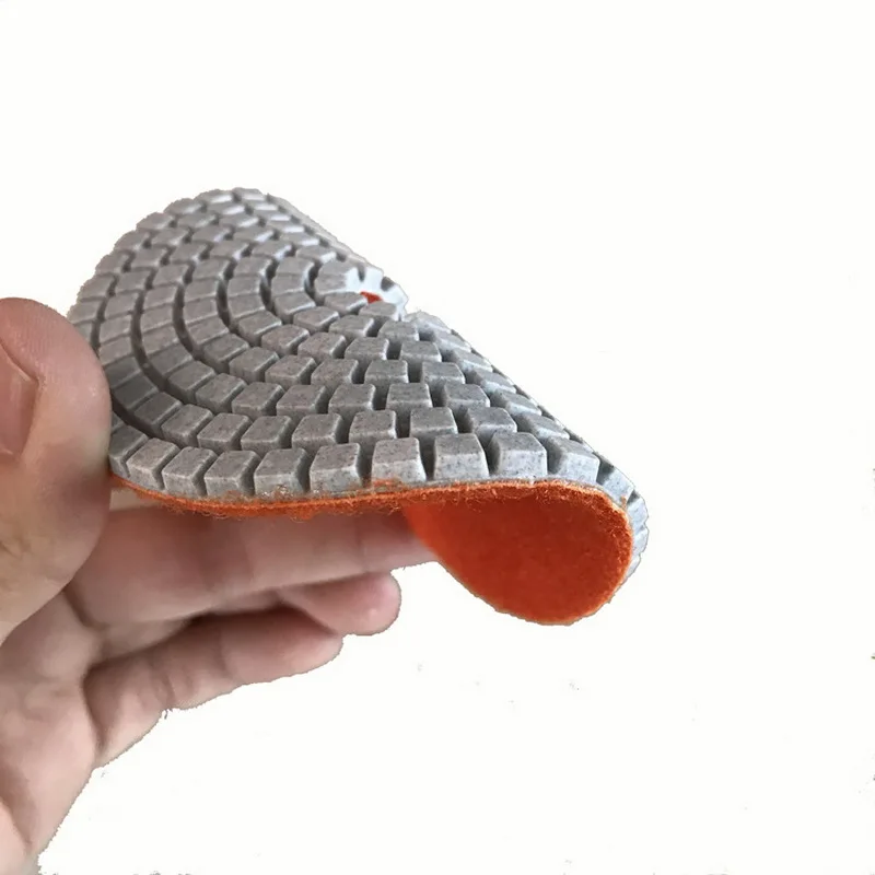 1Pcs 3"/4'' 50-3000 Grit Wet/Dry Diamond Polishing Pad Grinding Discs Round Shape For Granite Stone Concrete Marble Polish