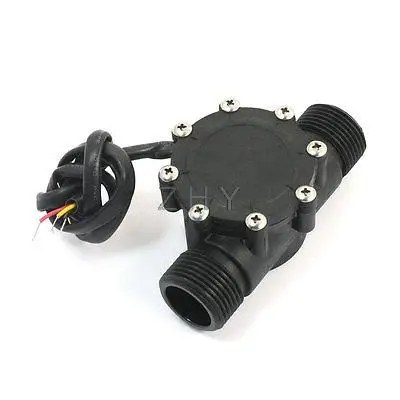 2-100L/min 2Mpa G1 Water Fluid Flow Control Hall Sensor Meter Flowmeter