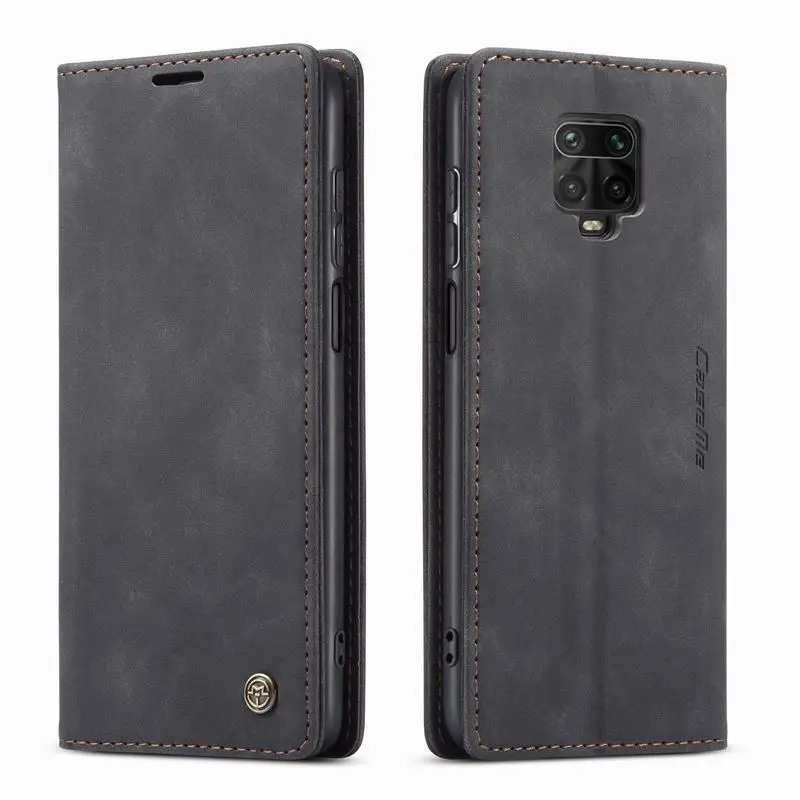 Leather Case For Xiaomi Redmi Note 9 Pro MAX Luxury Magnetic Flip Wallet Silicone Bumper Phone Cover On Xiomi Redmi Note 9S Etui