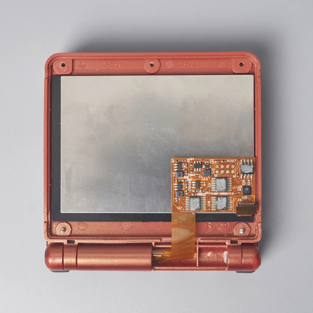 Комплекты ЖК экранов корпус 5 уровней яркости Подсветки GBA SP IPS ламинированный