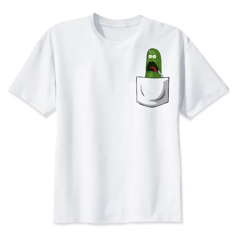 Новое поступление, футболка Rick And Morty, летние футболки, Модная белая футболка с короткими рукавами и рисунком из мультфильма «Рикки и Морти»