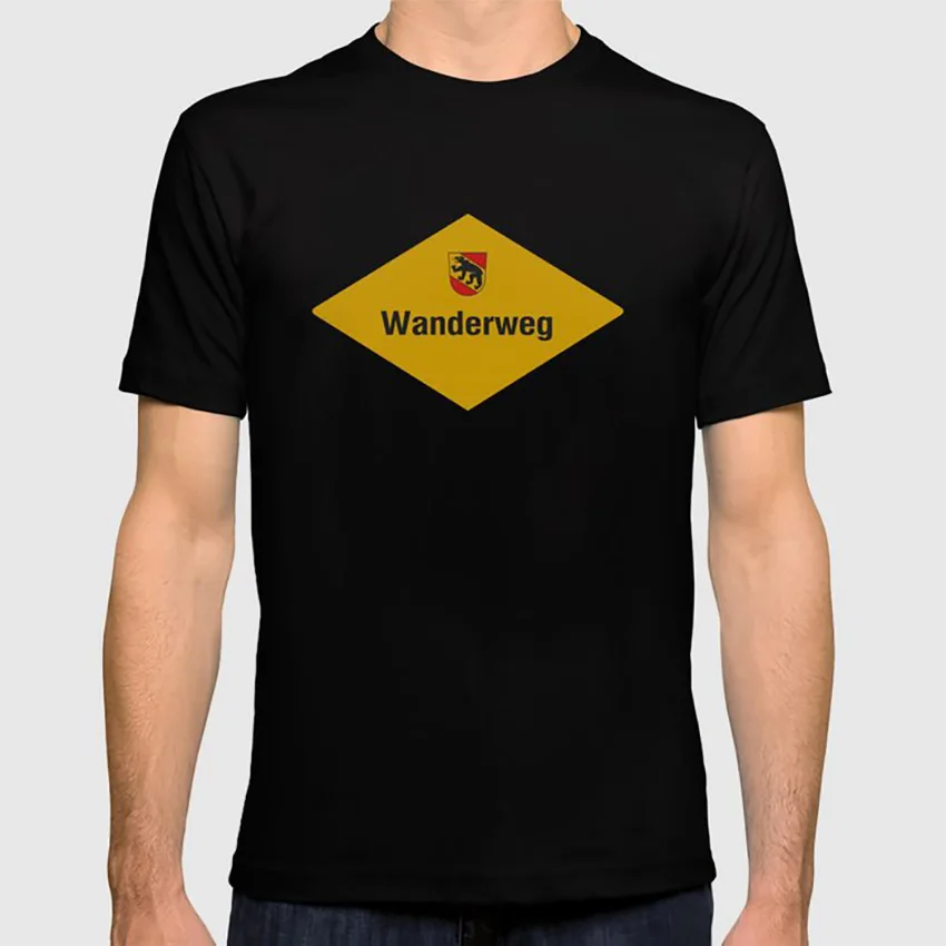 Wanderweg футболка Берн Швейцария