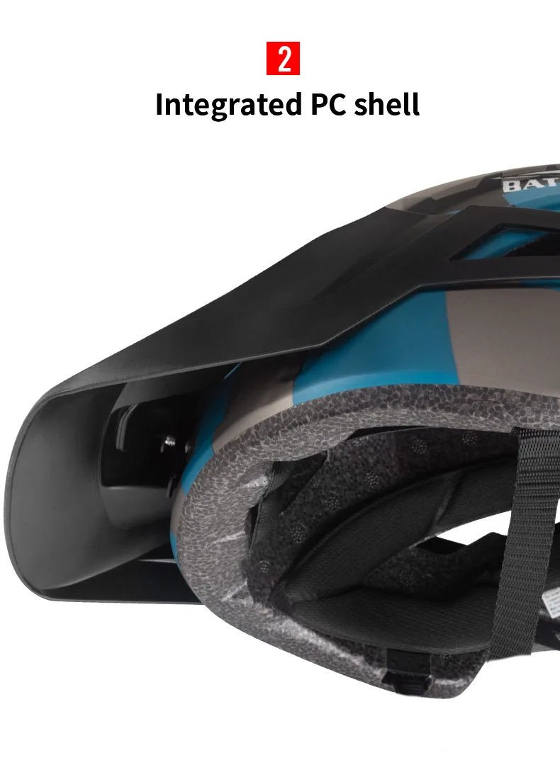 BATFOX Bicycle Helmet Ultralight Cycling Helmet Road Mountain MTB Helmet Casco Ciclismo Integrally-molded Bike Helmet 56-62 cm