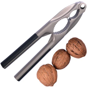 

Portable Nut Cracker Kitchen Gadgets Tool Sheller Walnut Opener Plier Metal Opener Alloy Nutcracker Kitchen Accessories