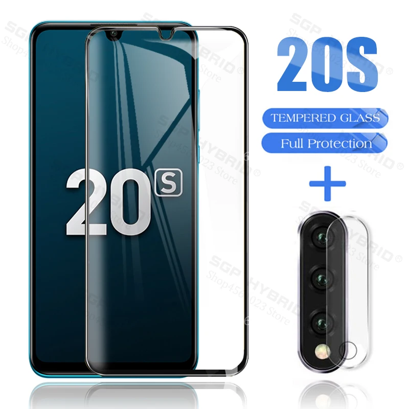 2in1 Камера Протектор экрана из закаленного стекла для huawei honor 20 s s20 защитное стекло