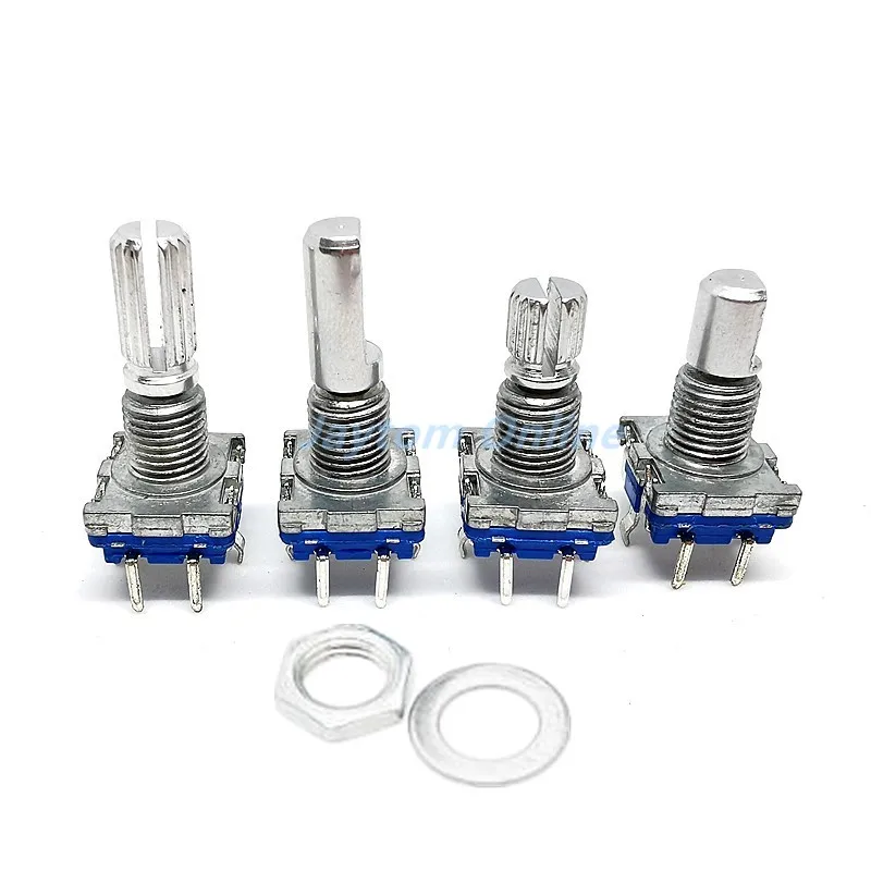 5pcs Plum/Half handle 20mm 15mm Rotary Encoder Coding Switch EC11