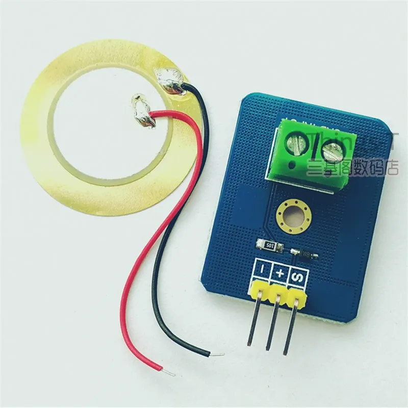 Piezoelectric Ceramic Vibration Power Generation Sensor Module Single Piece for Raspberry Pi | Инструменты