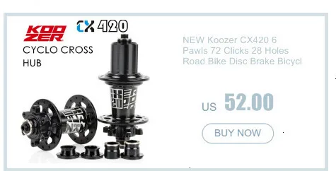 Koozer CX420 6 Pawls 72 клика 28 отверстий дорожный велосипед дисковый тормоз велосипедный втулка QR 8 9 10 11S через ось 12*100 12*142 мм