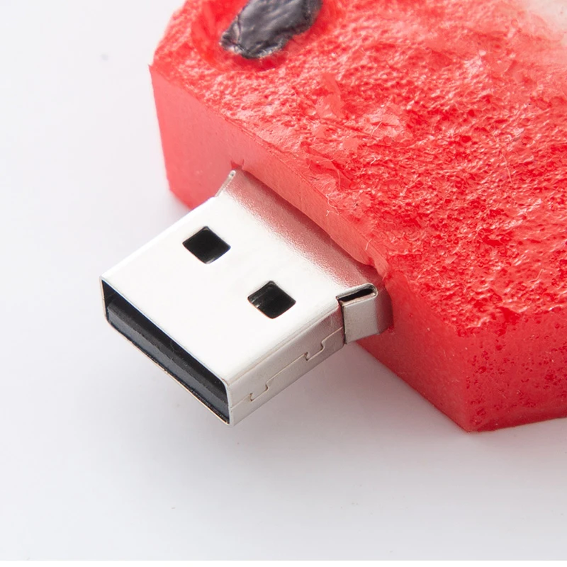 Usb флеш накопитель в виде банана моркови ананаса клубники арбуза фруктов 128 ГБ 64 32