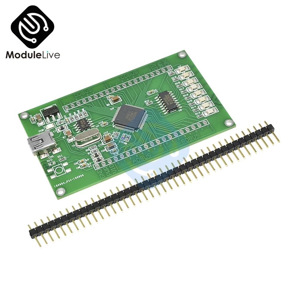 FT2232HL обучающая плата FT2232H мини FT4232H UM232H макетная плата модуль USB к SPI двойной последовательный порт инструменты