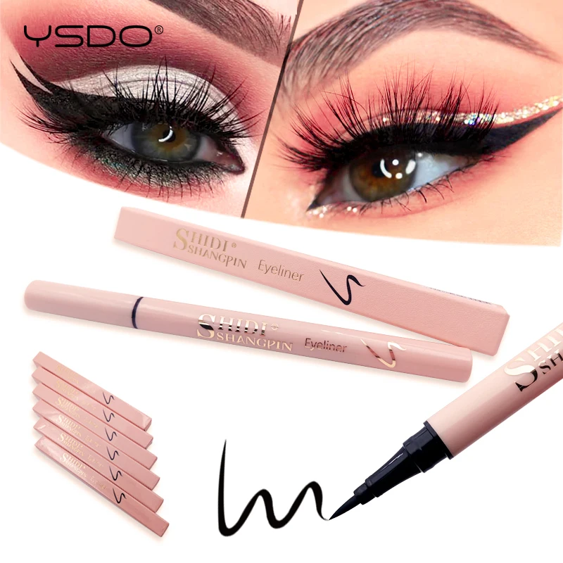 

1/2/3 PCS Eyeliner Black Waterproof Eyeliner Pencil Long-lasting Eye liner Makeup tools Cosmetics Black drawing Eyeliner set