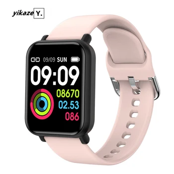 

R16 Men Smart Watch for Android Apple Watch IP68 Waterproof Heart Rate Blood Pressure Women Smartwatch Waterproof PK P68 P70 B57