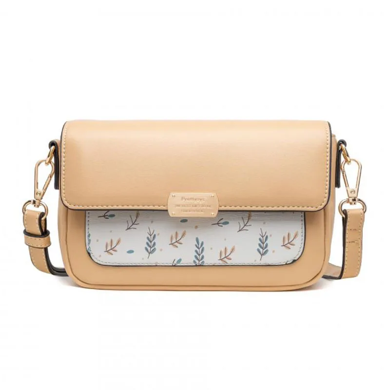 

Fashion Leather Shoulder Bags New Designer Women's Handbag Simple Print Small Messenger Bags For Women 2019 Female Casual Tote