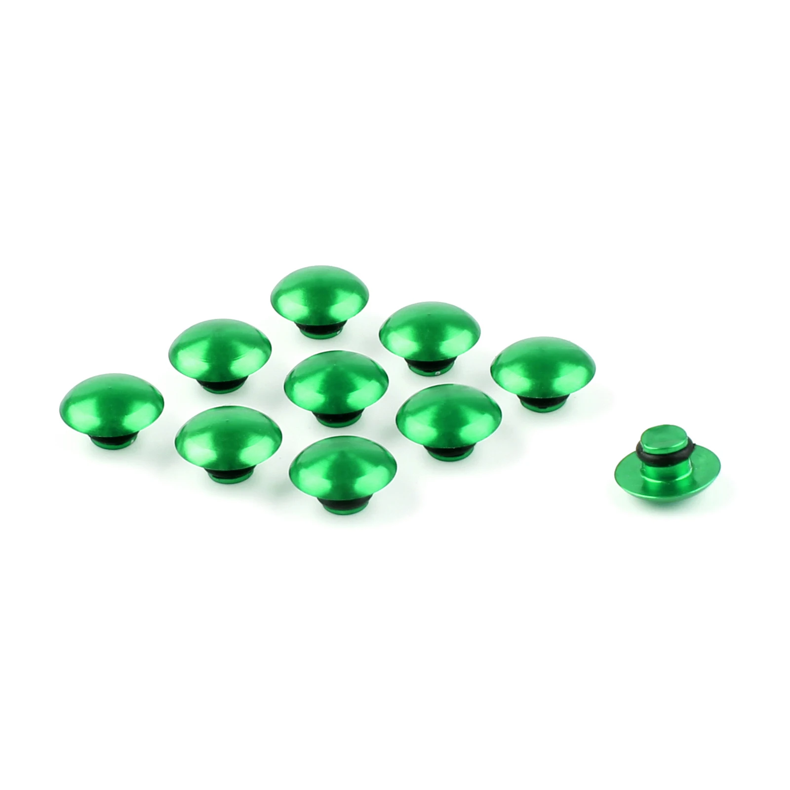 10Pcs Motorcycle Moto Universal Hex Socket Bolt Screw Nut Head Cover Cap M6 5MM Aluminum Alloy motorcycle accessories screw caps motorcycle screw caps motorcycle screws motorcycle fasteners bolt nut covers motorcycle nut covers