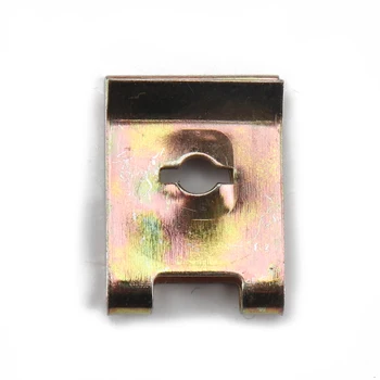 

Zinc Clip Nut No. 6-100pcs Nut 65 Manganese Steel 100PCS U-Shaped High Quality Useful