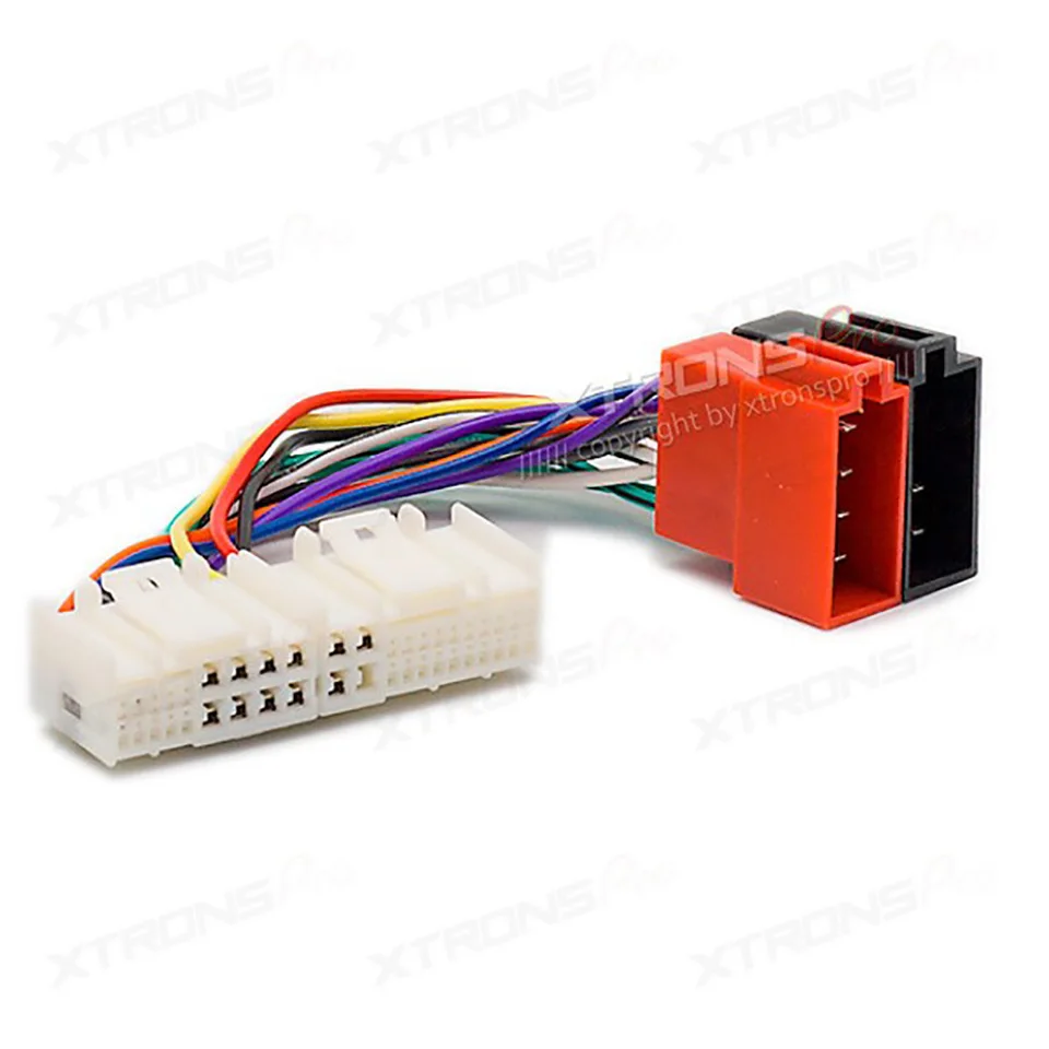 Car ISO Stereo Wiring Harness for Hyundai iX-35 Solaris i-25 Verna Accent Kia Sportage Rio Adapter Connector Auto Adaptor Plug | Автомобили