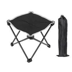 Легкий табурет для путешествий портативный складной стул с сумкой для переноски складной стул для кемпинга, рыбалки, путешествий, пеших