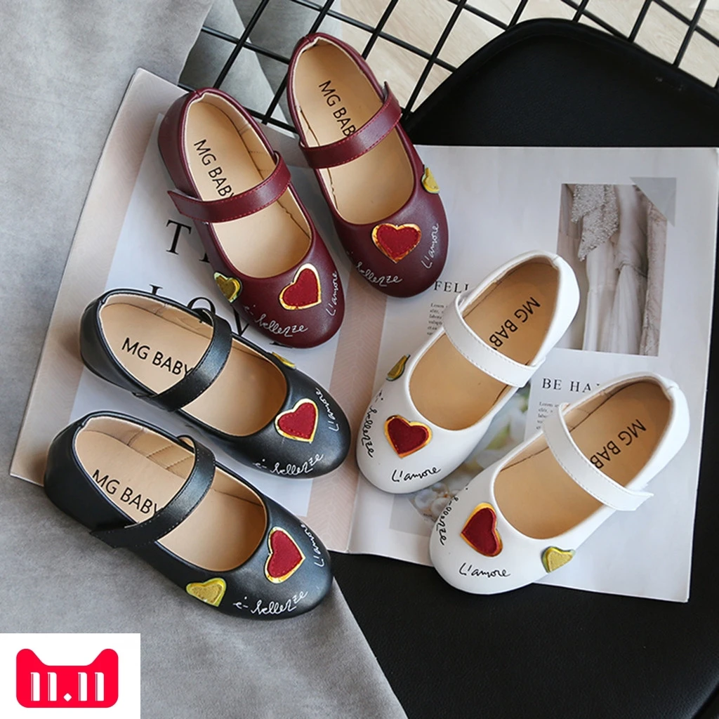 Модная милая мягкая кожаная обувь принцессы для маленьких девочек малышей новый