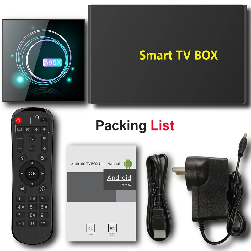 

A95X F3 Slim Amlogic S905X3 TV Box Android 9.0 Quad Core Smart Mini PC 4GB 64GB TVbox Dual Wifi PLEX Media Server Google Voice