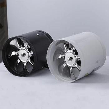 

4 Inch Inline Duct Fan Air Ventilator Metal Pipe Ventilation Exhaust Fan Mini Extractor Bathroom Toilet Wall Fan Duct Fan Access