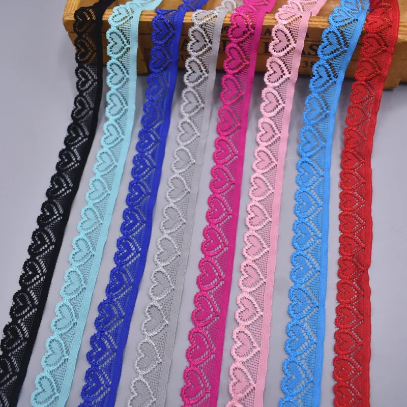 Lace Ribbons Lace Sewing Stretch Lace Fabric Lace Ribbon Tape Elastic Lace 2023 Aliexpress