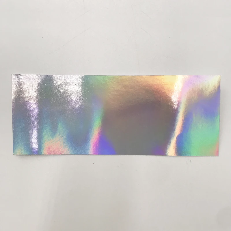 100/200 шт ресницы блеск фоновая бумага для внутренней упаковки ресниц коробка - Цвет: long holographic