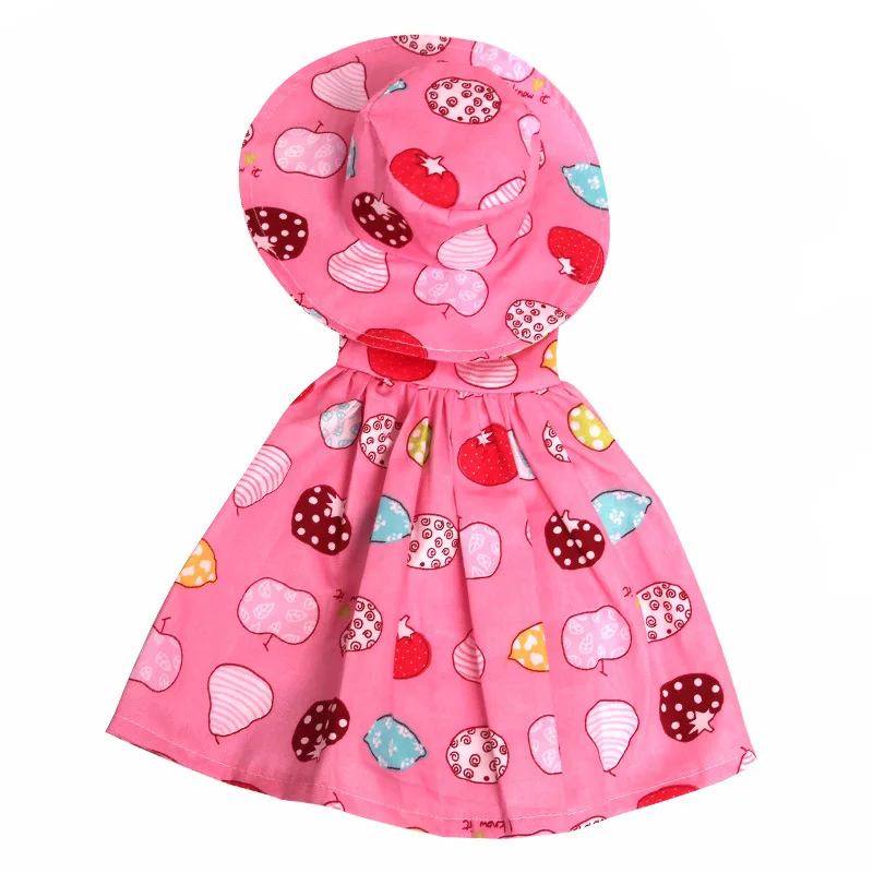 1/3 Модная Одежда для кукол, Цветочное платье с шапкой, цветные аксессуары для кукол Bjd, одежда для девочек, игрушки для детей - Цвет: 60cm doll clothes