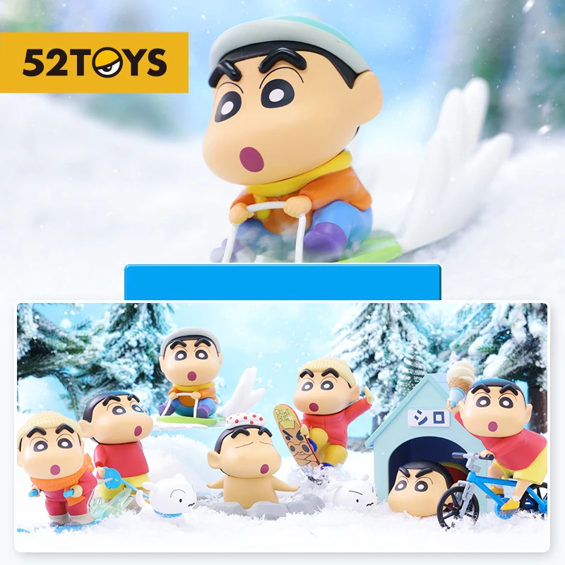 Crayon Shinchan глухая коробка ежедневный 2 серии аниме kawaii красивые куклы игрушки norella