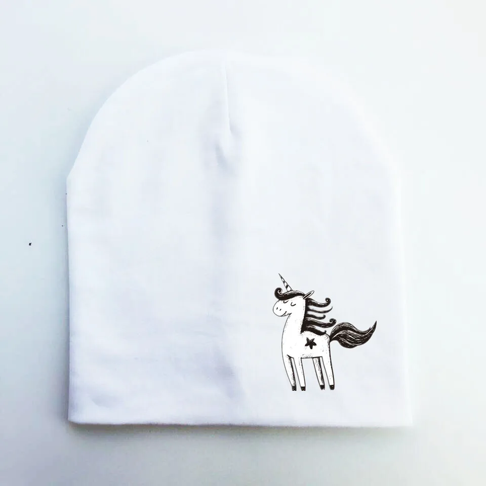 brand baby cap unicorn animal children's Autumn Baby girl Hat Boy Cap Kids cotton Beanie bonnet Children for boy toddler hat