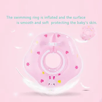 

Swimming Pools Accessories Baby neck float Inflatable Swimming Ring PVC infant Neck Wheels for Newborns Bathin