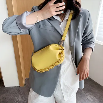 

New Small Chain Design PU Leather Crossbody Bags For Women Small Handbags and Purses Female Shoulder Messenger Bag sac a main