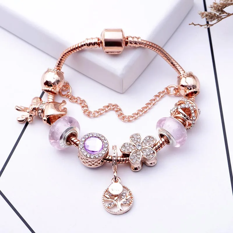 New 2021 Charm Rose Gold Pendant 