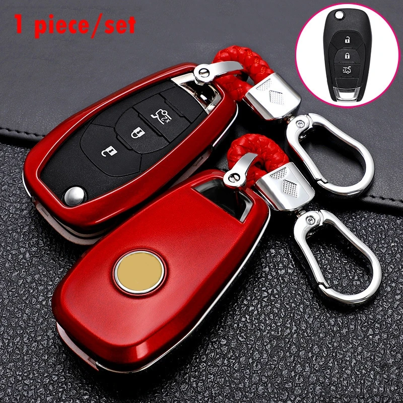 

For Chevrolet Cruze/CAVALIER All-inclusive Protection Design Key Protection Shell 2020 New Fashion Personality Metal Keychain
